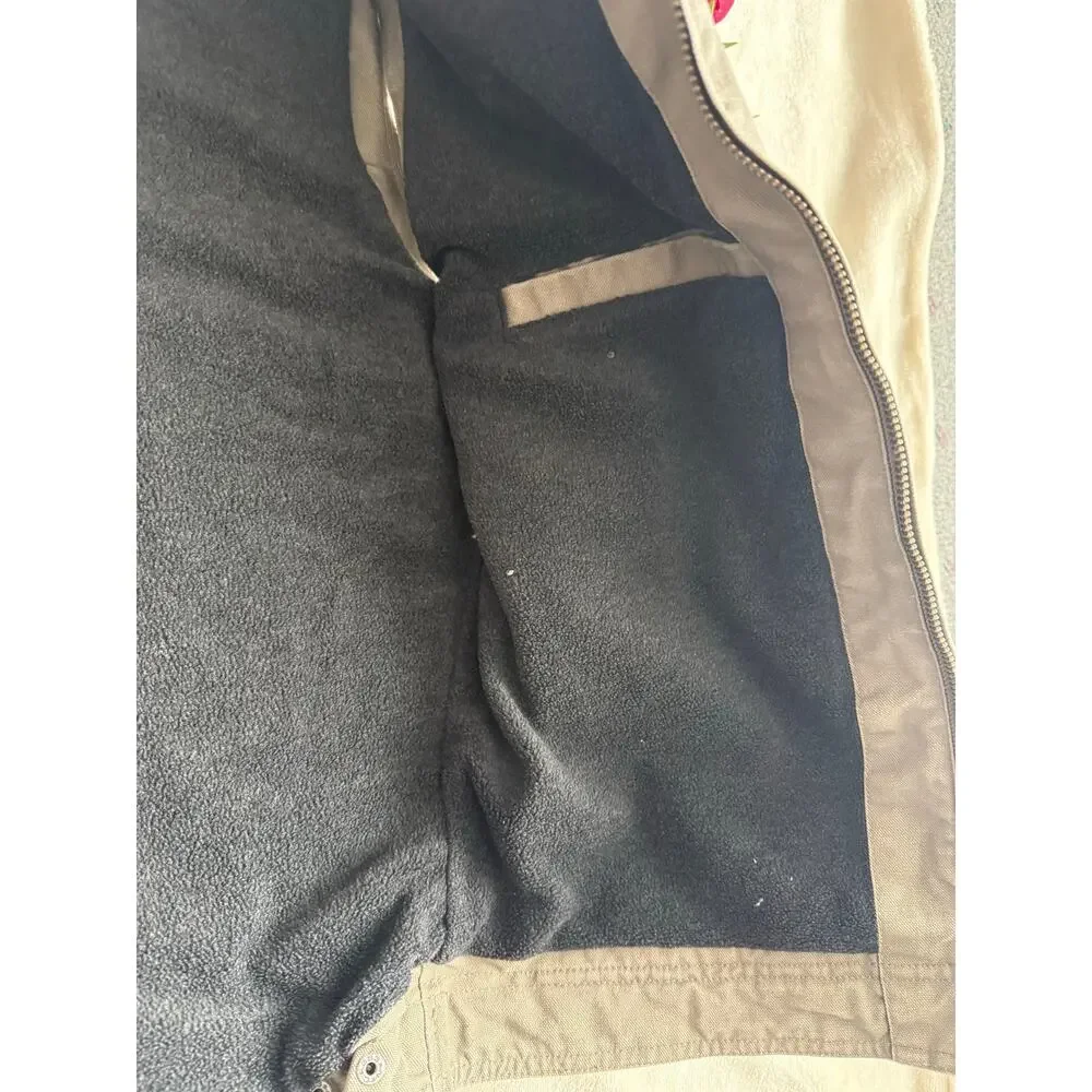 Cabela's Canvas Fleece Lined Vest Size Medium
